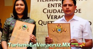 Firman acuerdo de hermanamiento las ciudades de Veracruz y Quetzaltenango, Guatemala