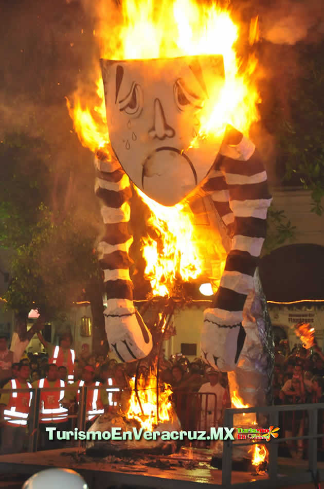 Con Quema del Mal Humor iniciará el Carnaval de Veracruz 2013