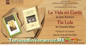 Presenta Ivec los libros Tía Lola y La vida en corto