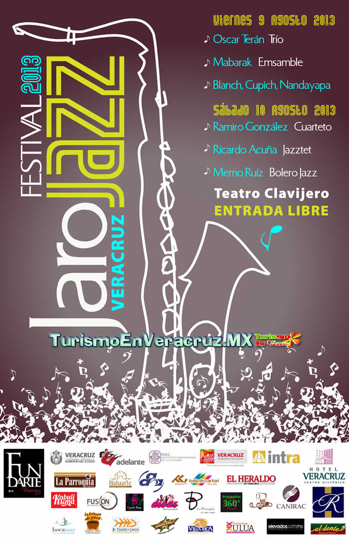 Anuncia Ayuntamiento de Veracruz el primer Festival Jarojazz 2013