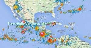 Tiempo favorable para lluvias aisladas en las próximas 24 a 48 horas en la entidad