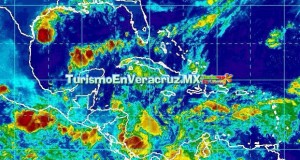 Cielo nublado y ambiente cálido en el Estado de Veracruz
