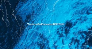 Lluvia ligera y ambiente fresco en el Estado de Veracruz