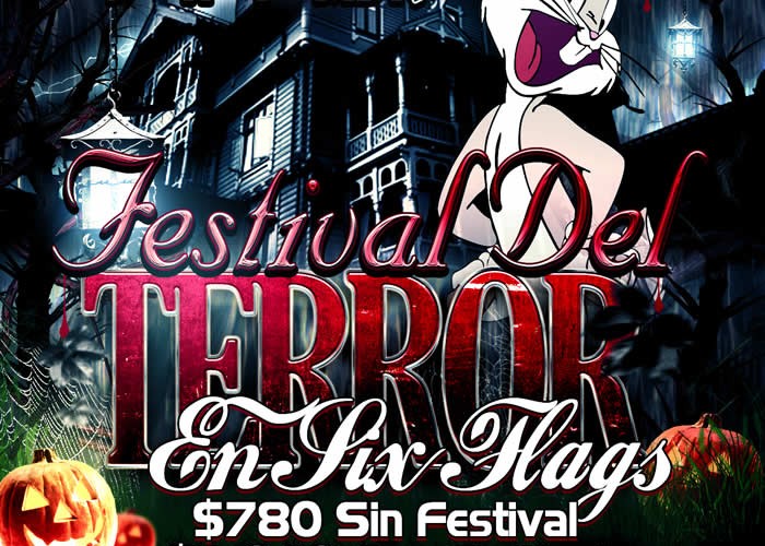 #Excursión Al Festival Del #Terror De #SixFlags Este 8 De Noviembre Saliendo De #Veracruz o #Xalapa