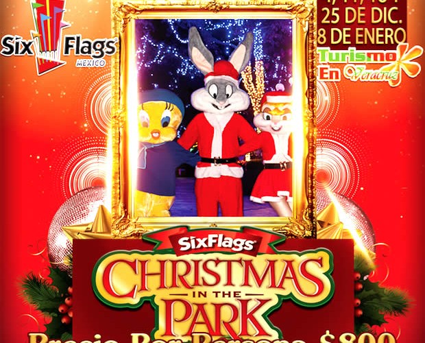 #Excursión a #SixFlags Christmas In The Park Este 4, 11 y 25 De Diciembre 2016