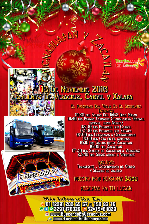 Vamos De #Compras a #Chignahuapan y #Zacatlán Este 13 De Noviembre 2016