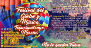 #Excursión Al Festival Del Globo En #Tequesquitengo Este 21 de Octubre