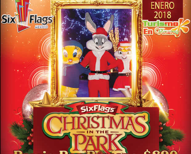 #Excursión a #SixFlags Christmas In The Park Este 21 De Enero 2018