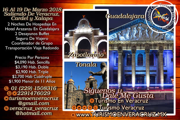 3 Días En #Guadalajara #Tonalá y #Tlaquepaque Desde Veracruz