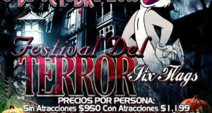Nuevas fechas para el Festival Del Terror de Six Flags México