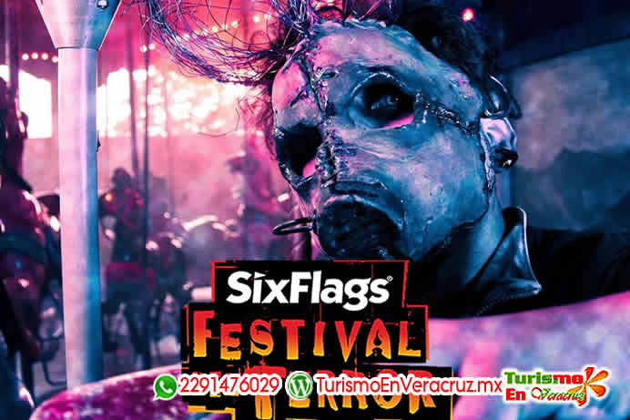 Festival Del Terror De Six Flags Excursión Saliendo De Veracruz, Cardel y Xalapa