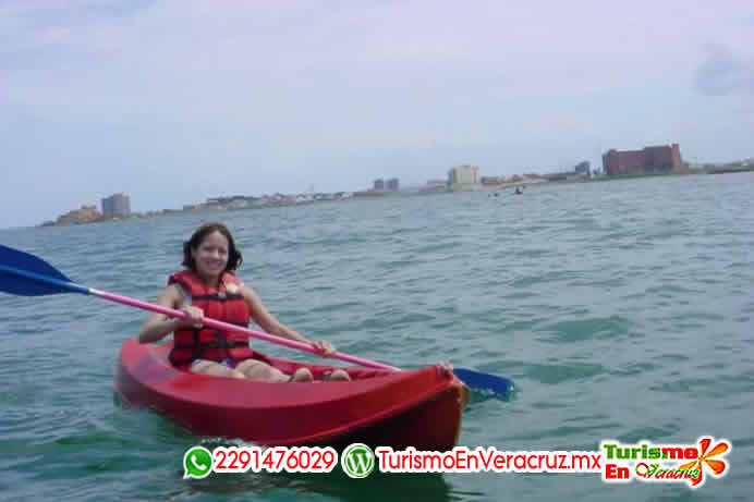 Tour a Kayak de Mar Saliendo de Veracruz o Boca del Río